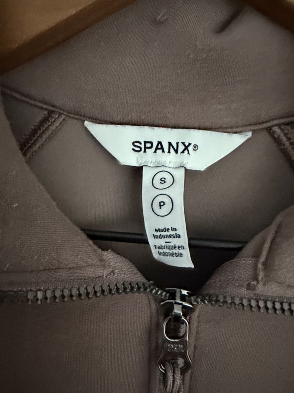 SPANX Women’s Air Essentials Half Zip Ultra Soft Pullover S - Picture 6 of 8